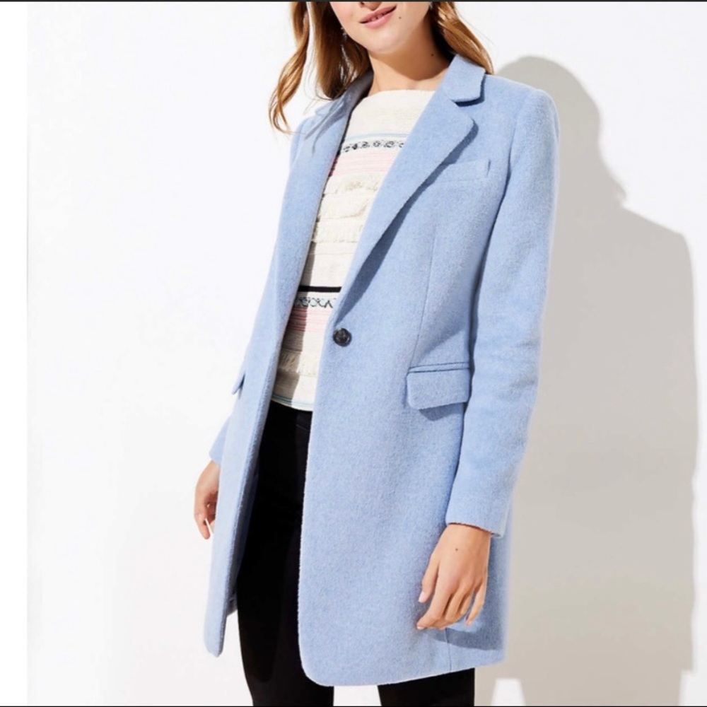 Blue Loft Coat